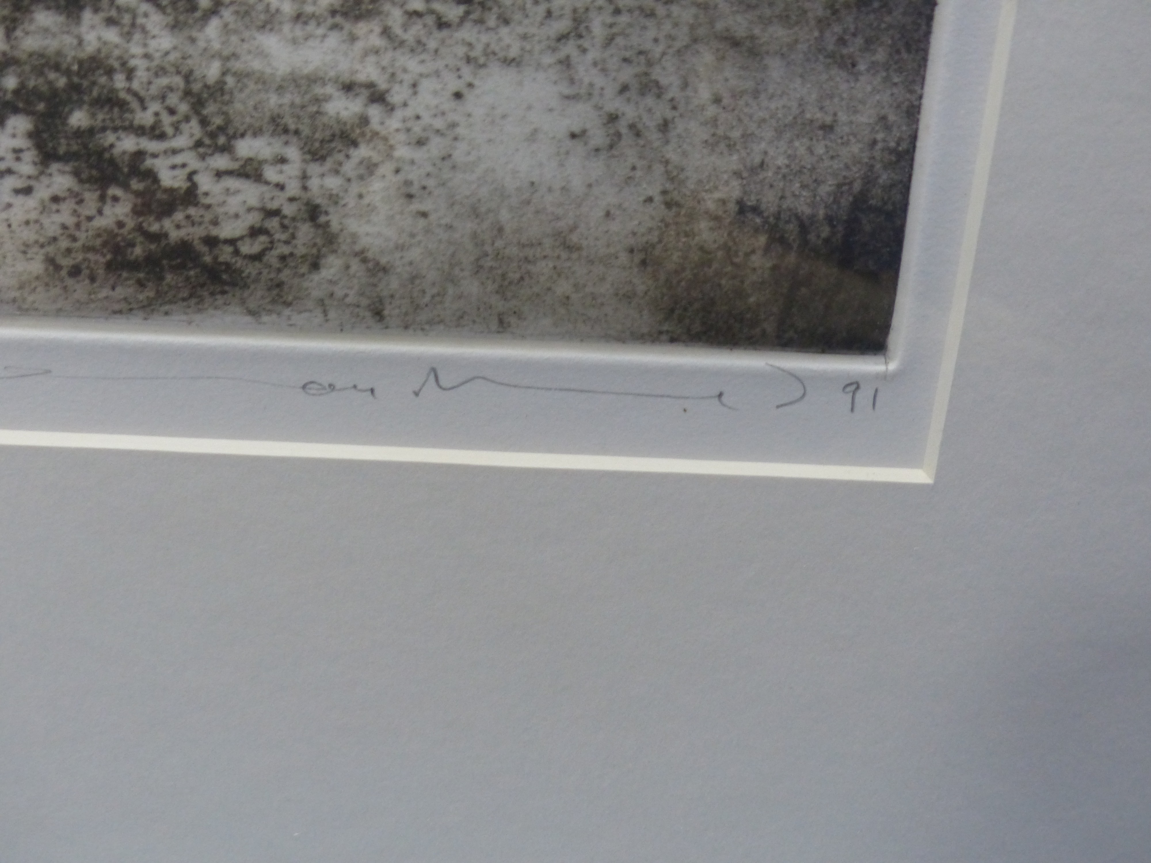 Norman Ackroyd, artist proof print, Windrush Afternoon, indistinctly signed and dated '91, 44 x 57cm